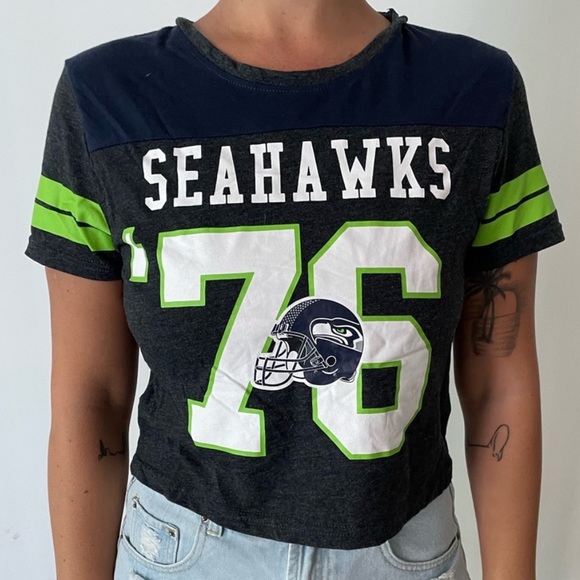 Seattle Seahawks crop tee - Picture 1 of 6
